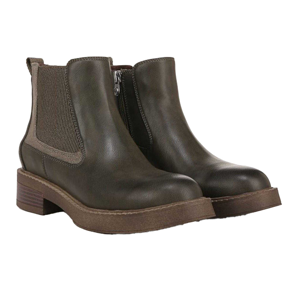 Olive - Close up - Blowfish Malibu Womens-Ladies Vera Chelsea Boots