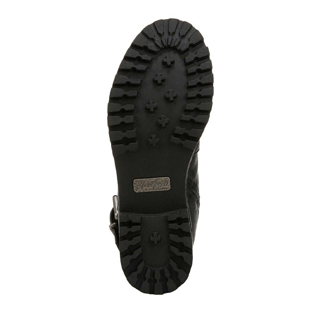 Black - Pack Shot - Blowfish Malibu Womens-Ladies Raydon Biker Boots