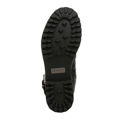 Black - Pack Shot - Blowfish Malibu Womens-Ladies Raydon Biker Boots