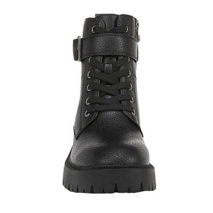 Black - Front - Blowfish Malibu Womens-Ladies Jagger Lace Up Ankle Boots