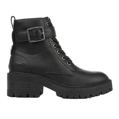Black - Side - Blowfish Malibu Womens-Ladies Jagger Lace Up Ankle Boots
