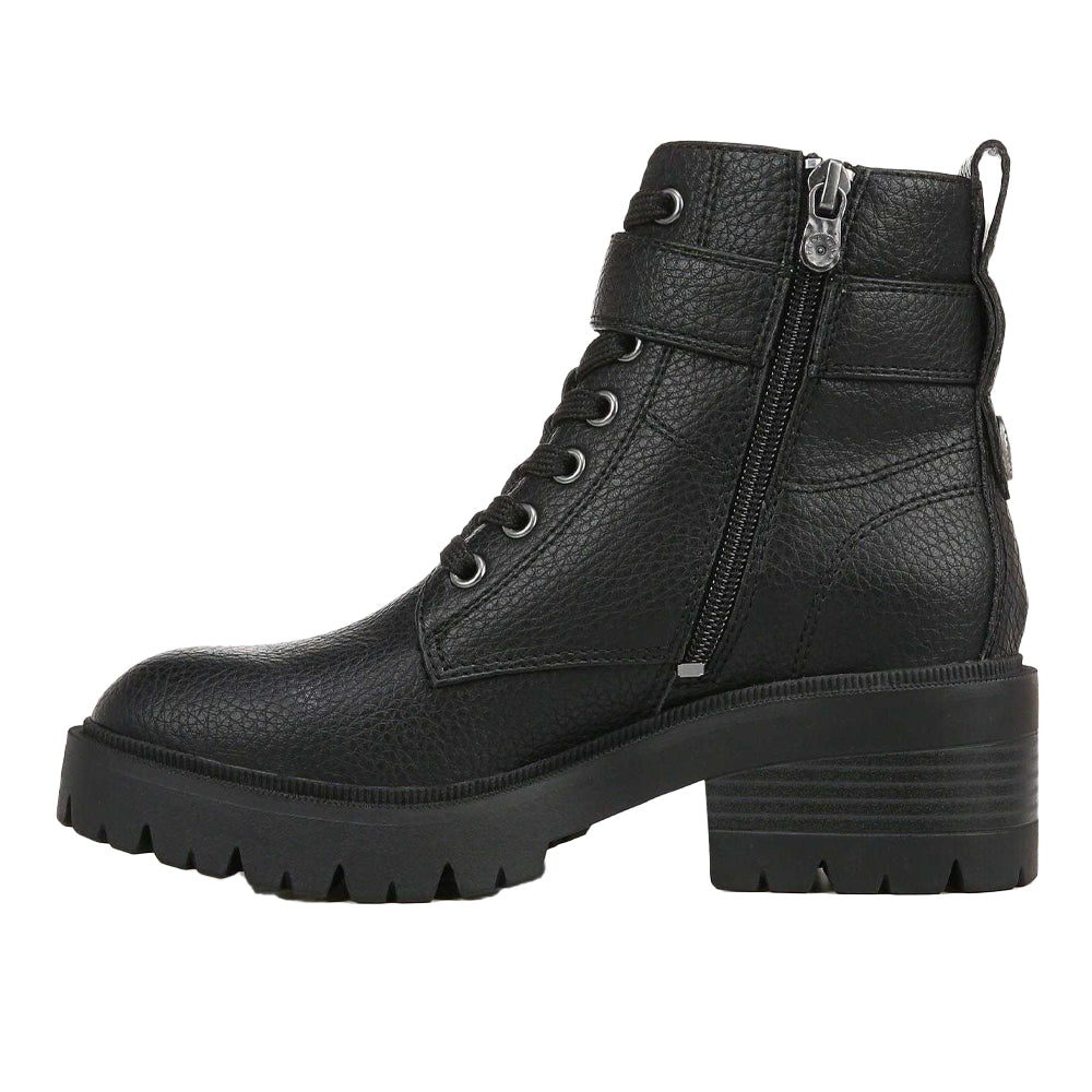 Black - Lifestyle - Blowfish Malibu Womens-Ladies Jagger Lace Up Ankle Boots