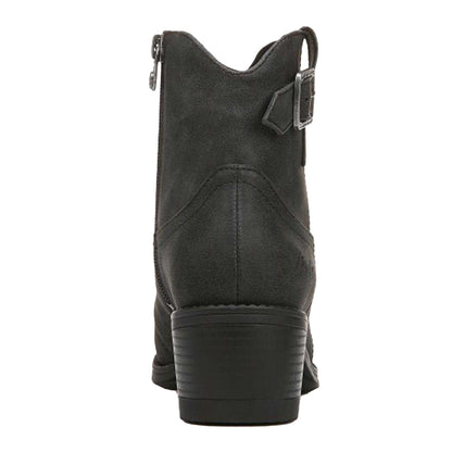 Black - Back - Blowfish Malibu Womens-Ladies Western Relaxed Fit Ankle Boots
