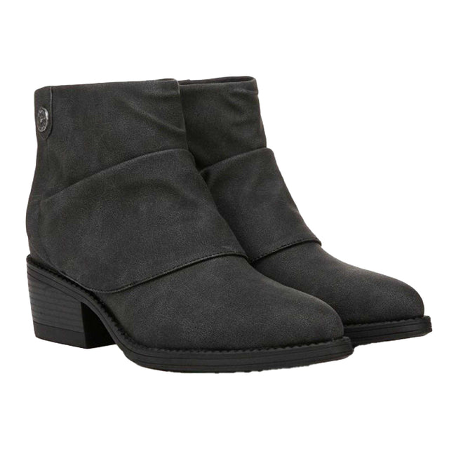 Black - Front - Blowfish Malibu Womens-Ladies Riley Ankle Boots