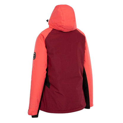 Red - Back - Trespass Womens-Ladies Ursula DLX Ski Jacket