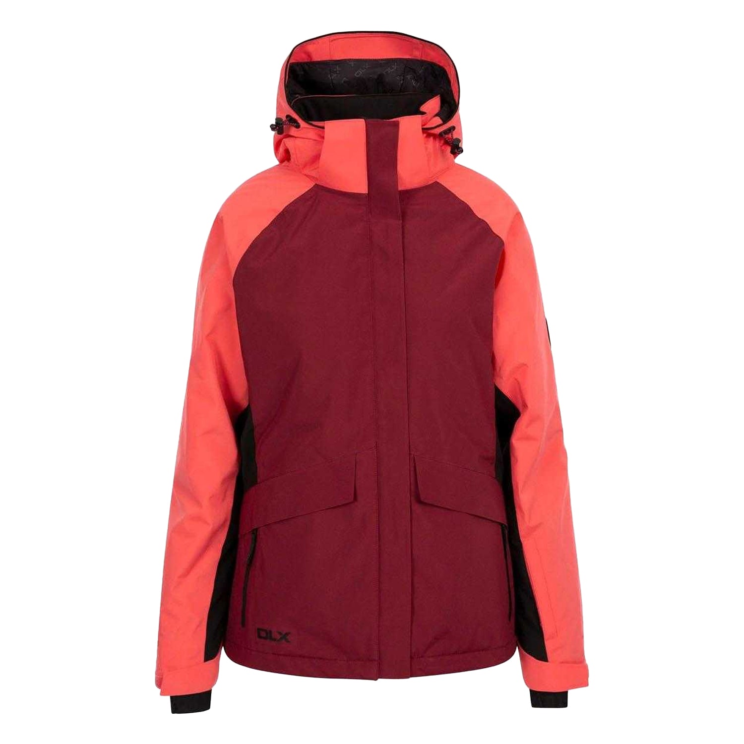 Red - Front - Trespass Womens-Ladies Ursula DLX Ski Jacket
