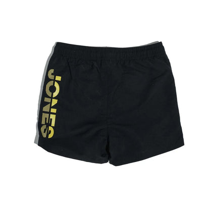 Black - Back - Jack And Jones Boys Aruba Swim Shorts