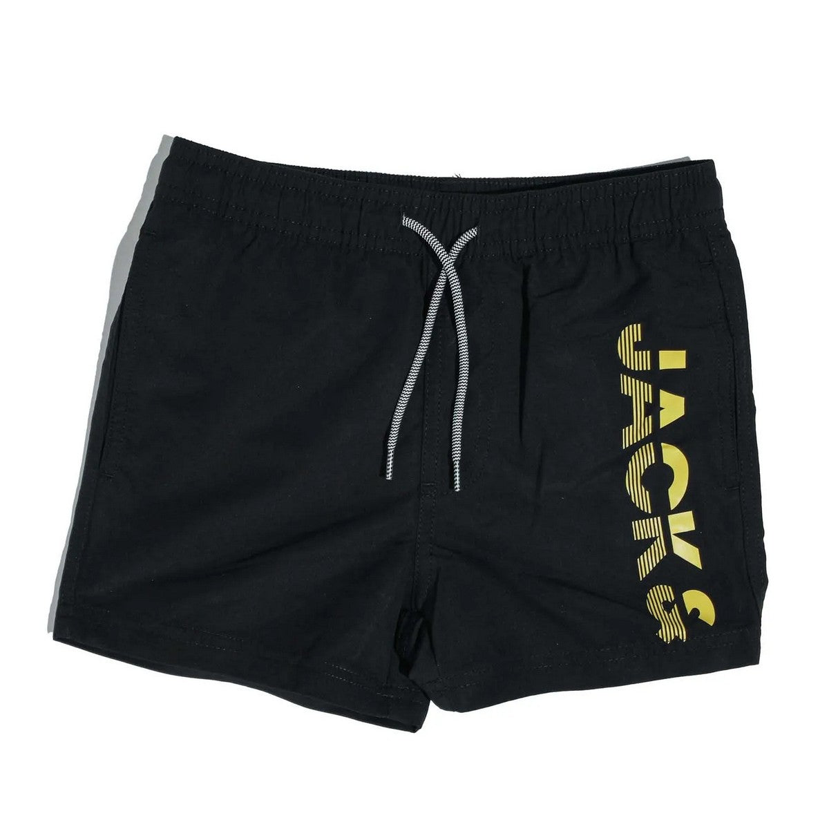 Black - Front - Jack And Jones Boys Aruba Swim Shorts