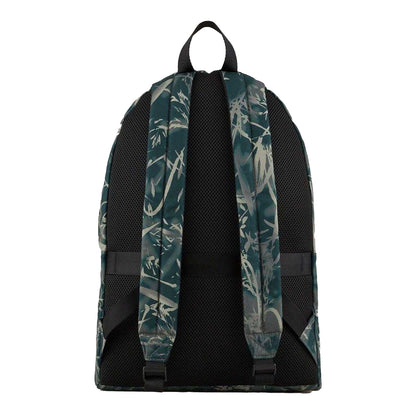 Green - Back - Armani Exchange Leaves Backpack
