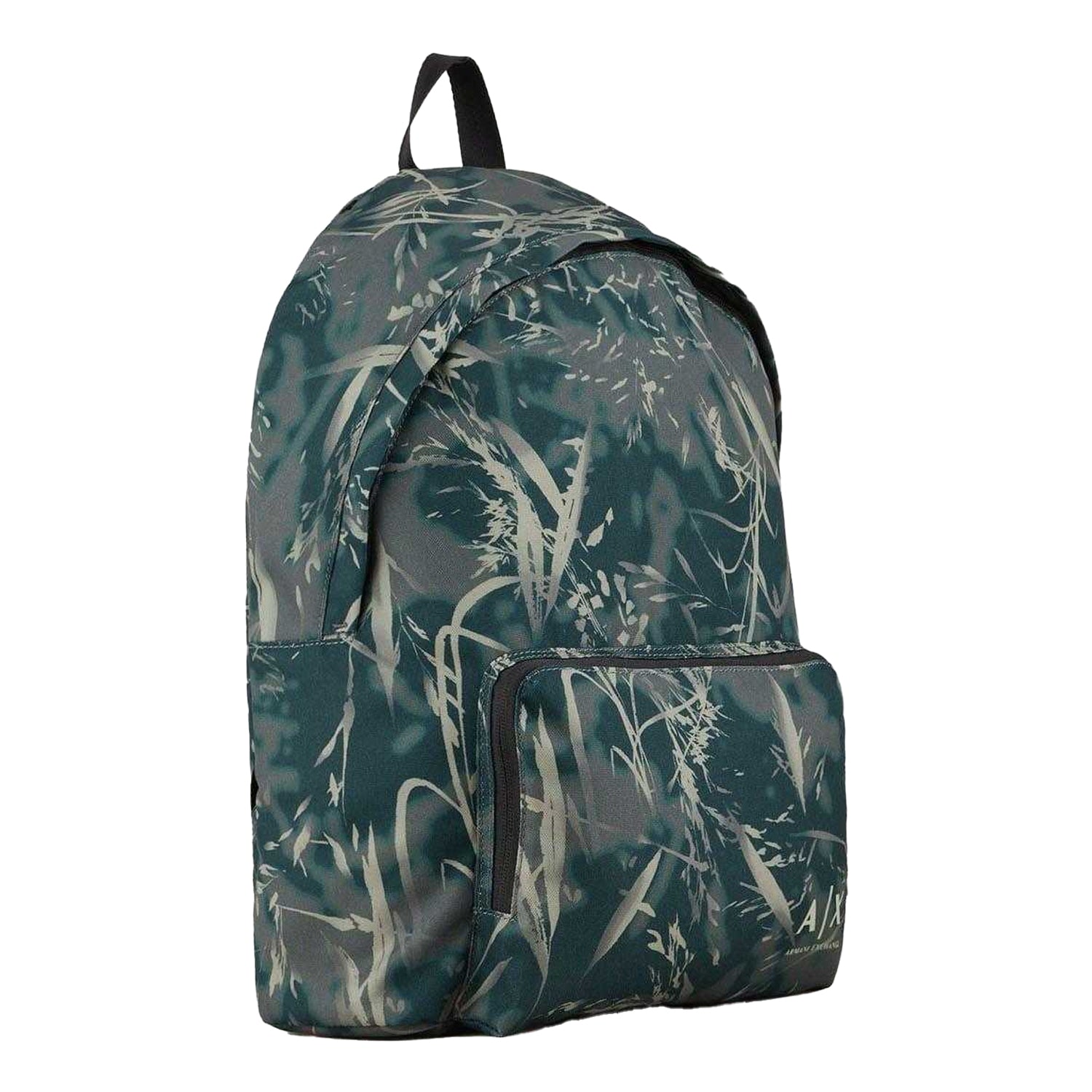 Green - Side - Armani Exchange Leaves Backpack