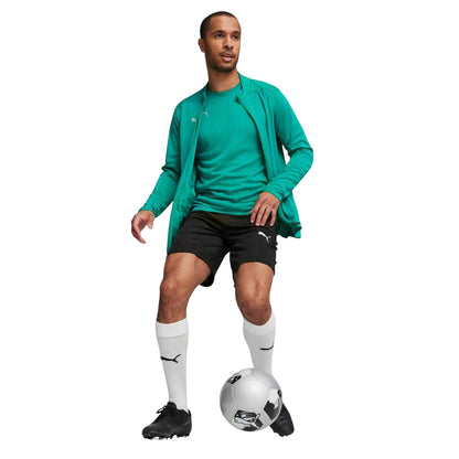 Green - Pack Shot - Puma Mens TeamFinal Training Jacket