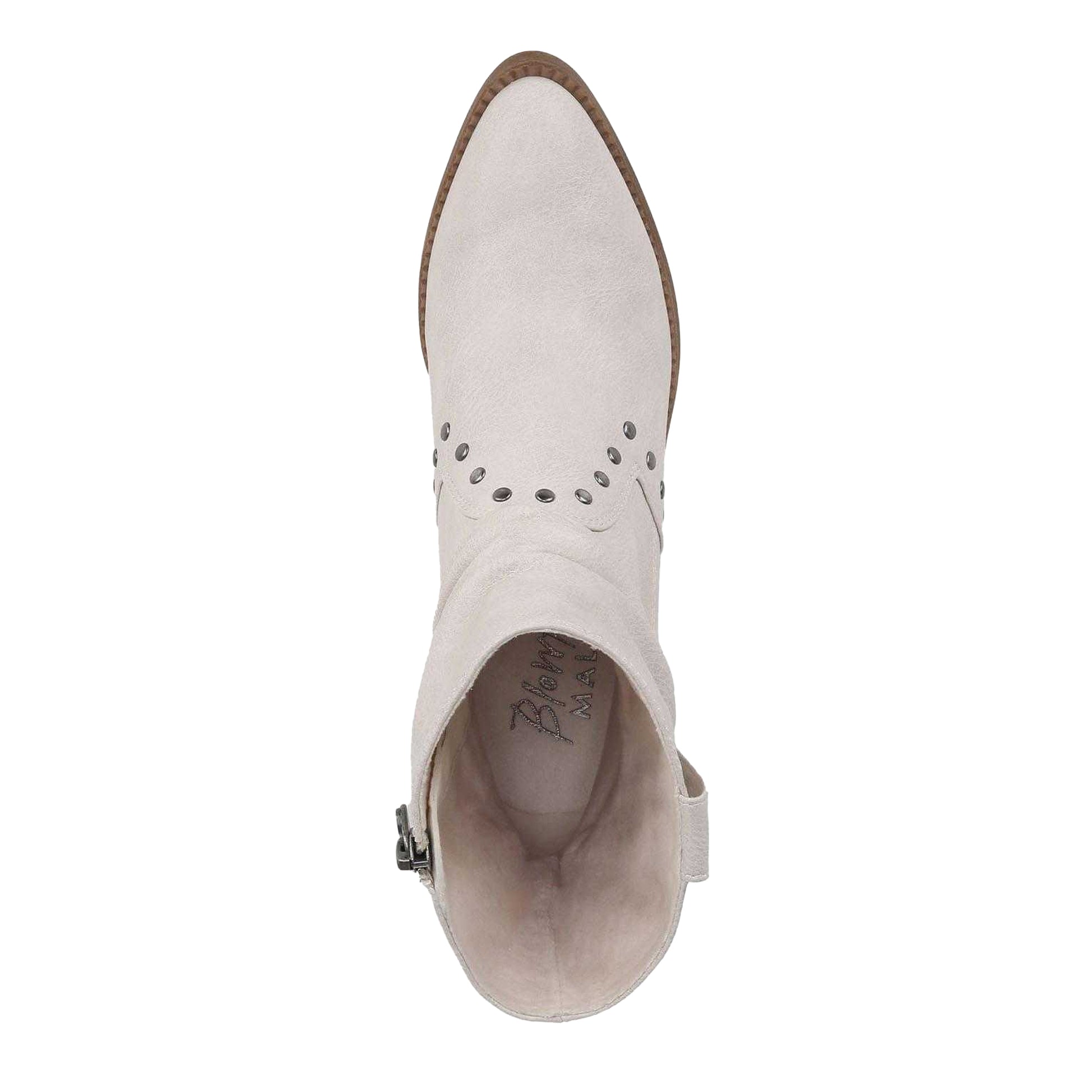 Off White - Pack Shot - Blowfish Malibu Womens-Ladies Rebel Western Slouch Boots