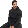 Charcoal - Lifestyle - DKNY Mens Blackwater Logo Hoodie