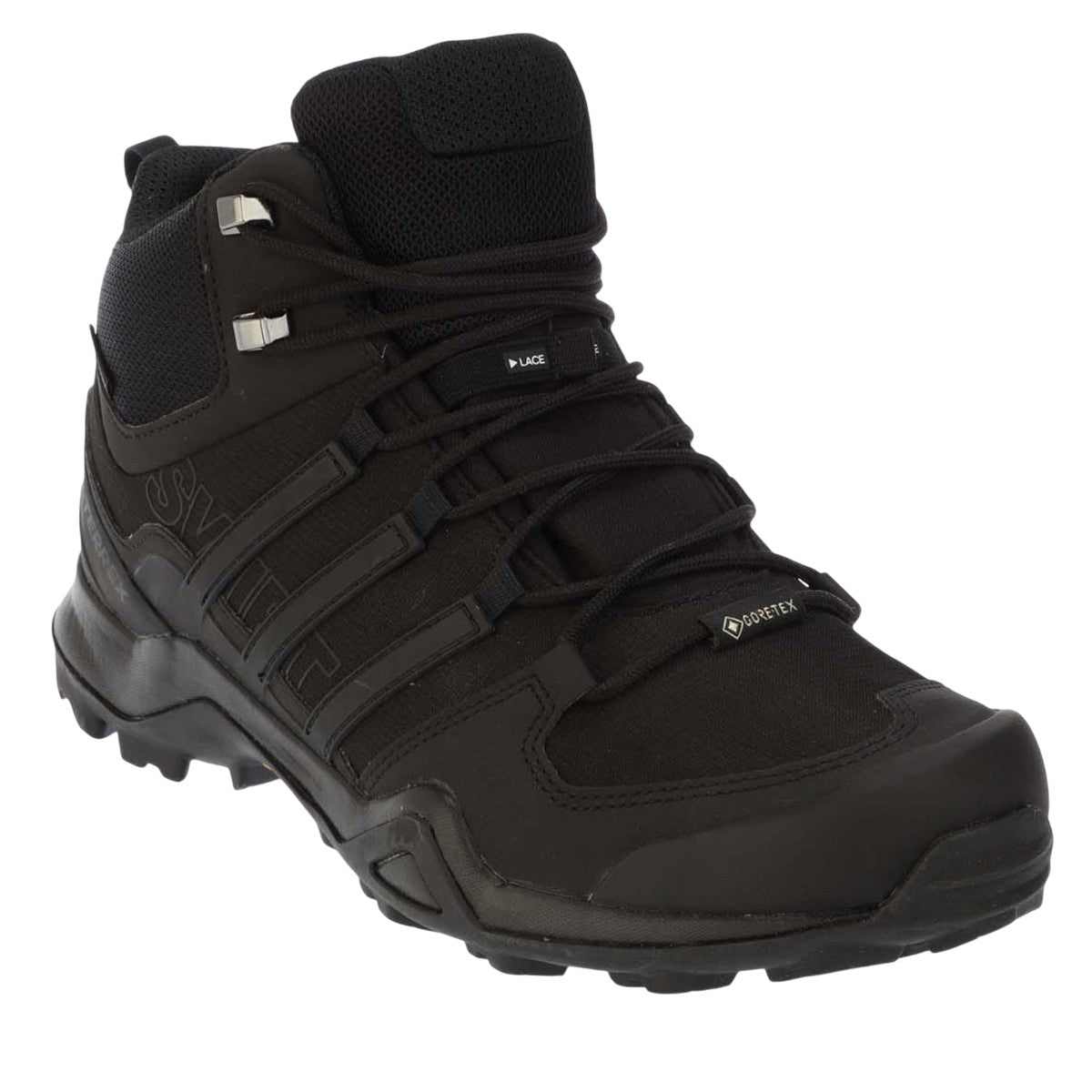 Black - Front - Adidas Mens Terrex Swift R2 GORE-TEX Ankle Boots