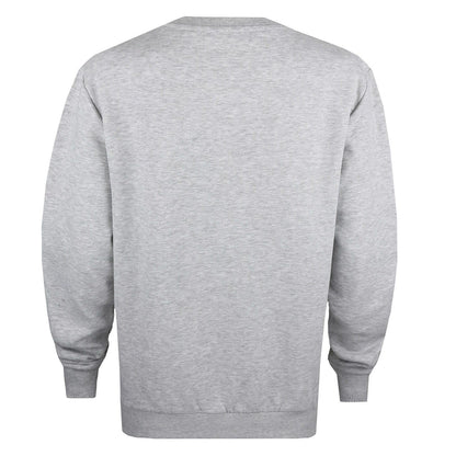 Grey - Back - Disney Womens-Ladies Mickey Mouse Crew Neck Sweatshirt