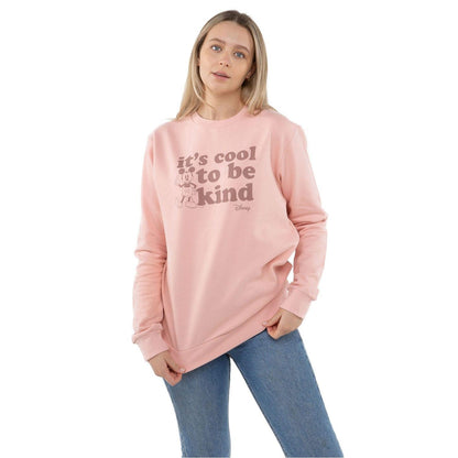 Pink - Lifestyle - Disney Womens-Ladies Kind Mickey Mouse Sweatshirt