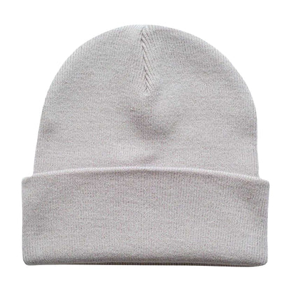 Grey - Back - Back To The Future Unisex Adult Logo Beanie