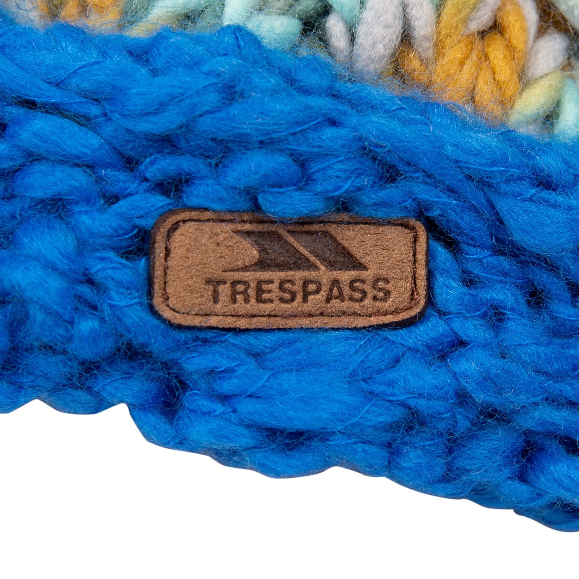 Blue - Lifestyle - Trespass Childrens-Kids Sprig Knitted Beanie
