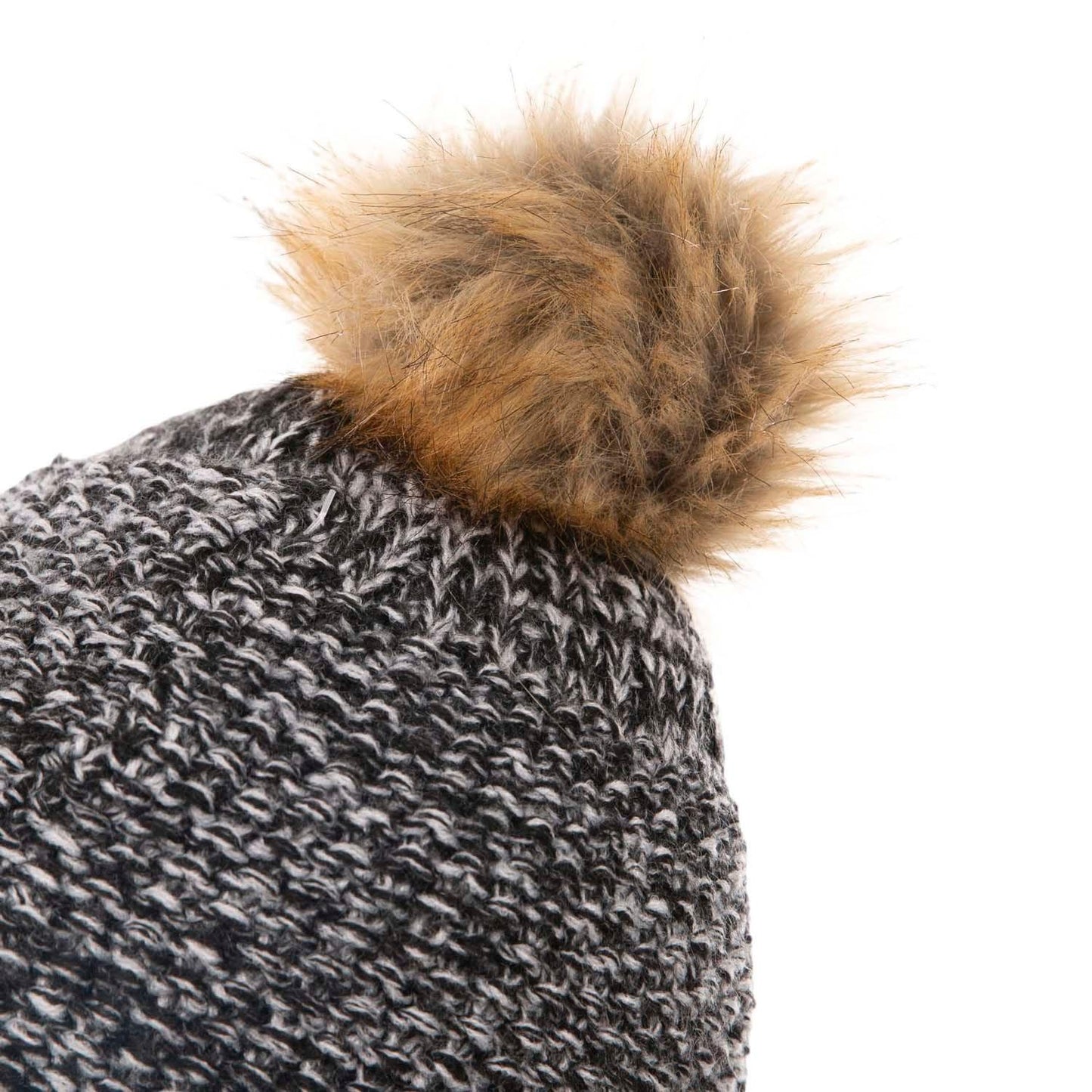 Black - Side - Trespass Unisex Adult Kellisa Beanie