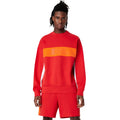 Red-White-Orange - Side - Armani Exchange Mens Crew Neck Sweatshirt