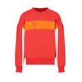 Red-White-Orange - Front - Armani Exchange Mens Crew Neck Sweatshirt