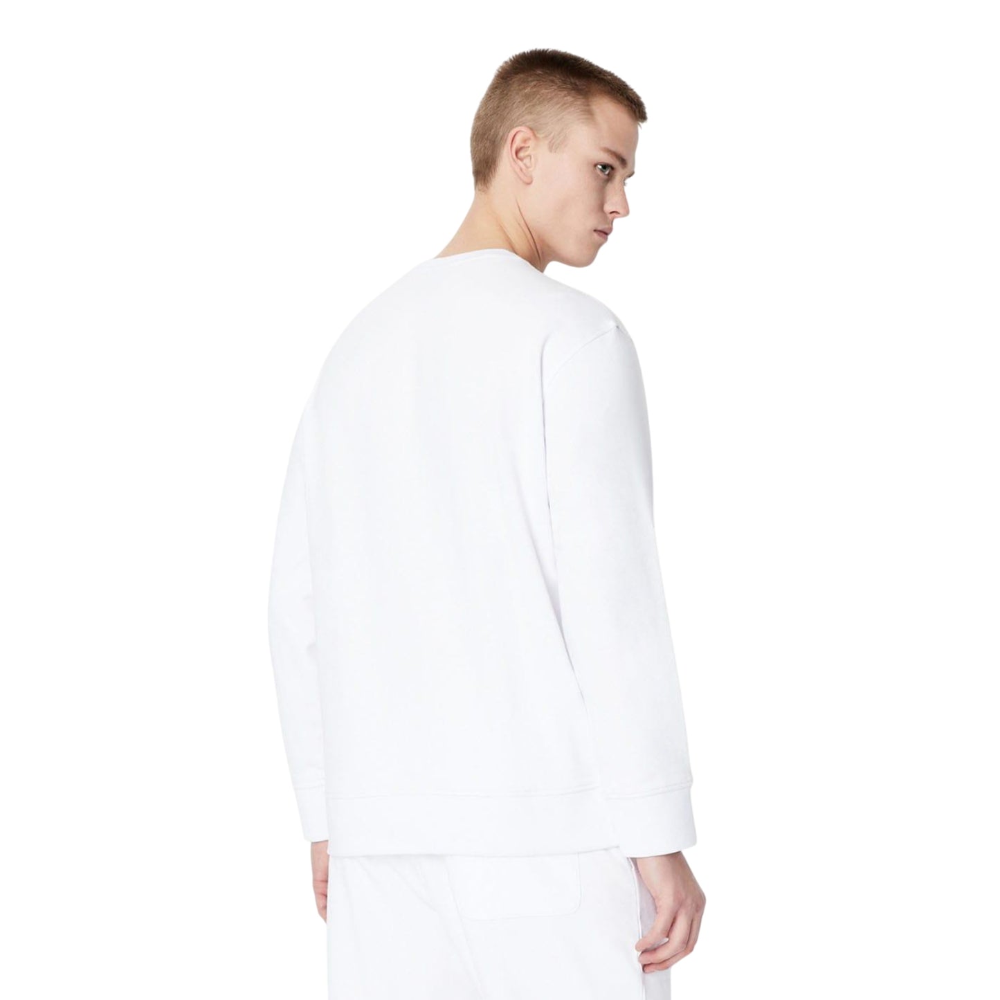 White - Lifestyle - Armani Exchange Mens Sweatshirt