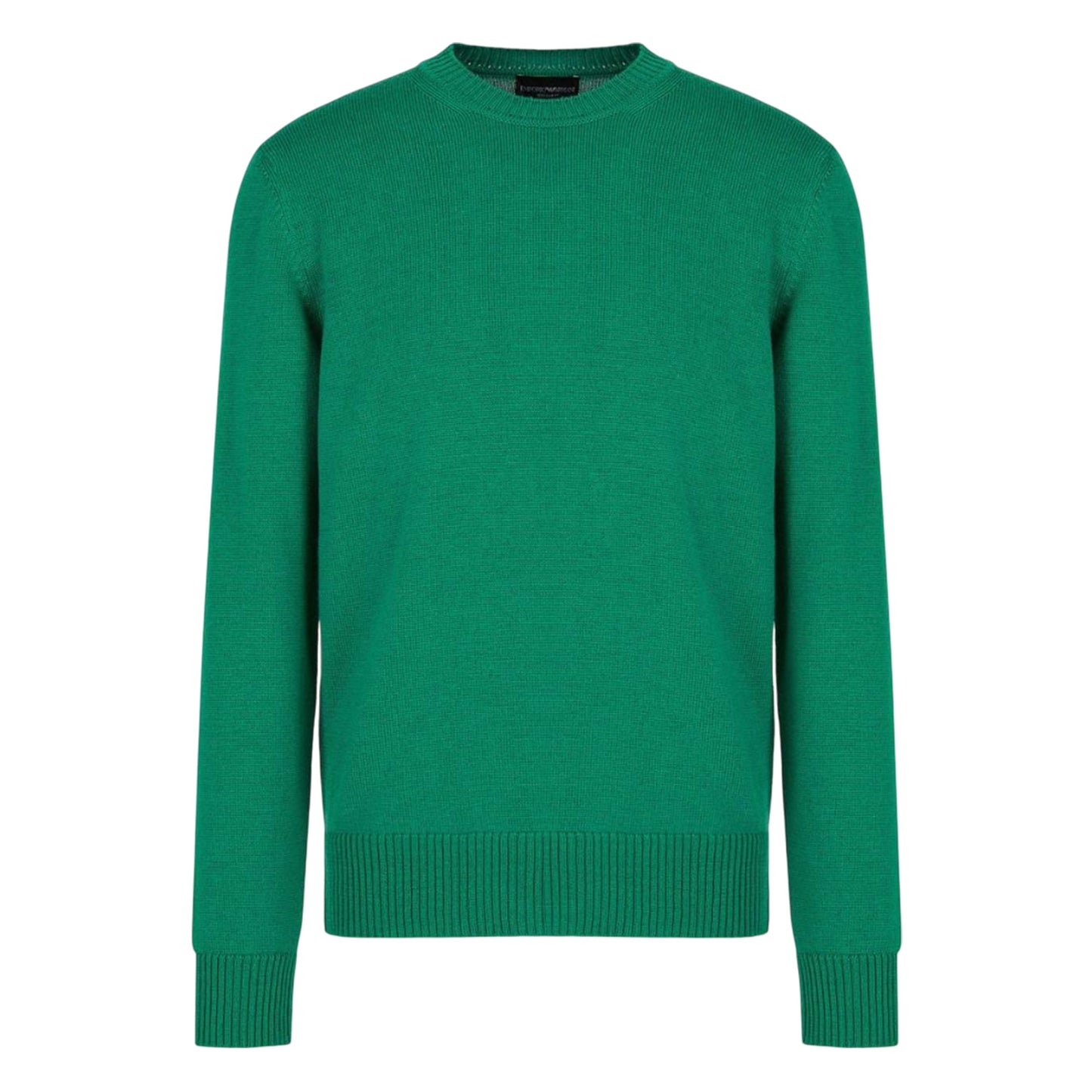 Green - Front - Armani Exchange Mens Crew Neck Sweatshirt