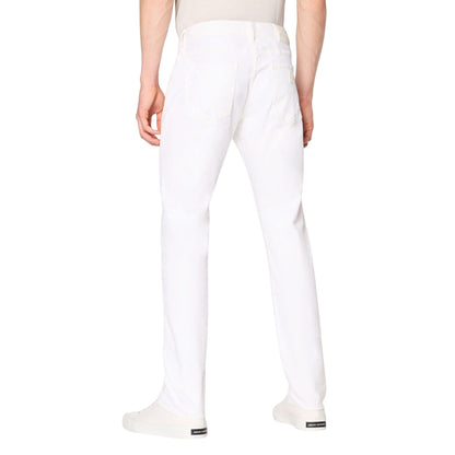 White - Back - Armani Exchange Mens J13 Slim Jeans