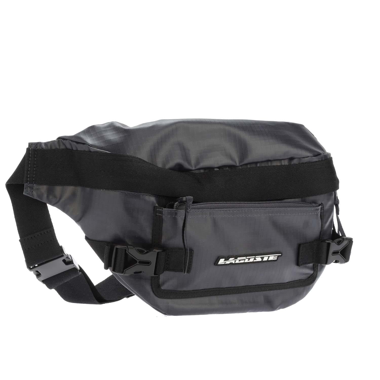 Black - Lifestyle - Lacoste Logo Waist Bag