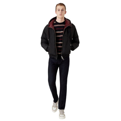 Blue - Close up - Emporio Armani Mens J45 Slim Jeans