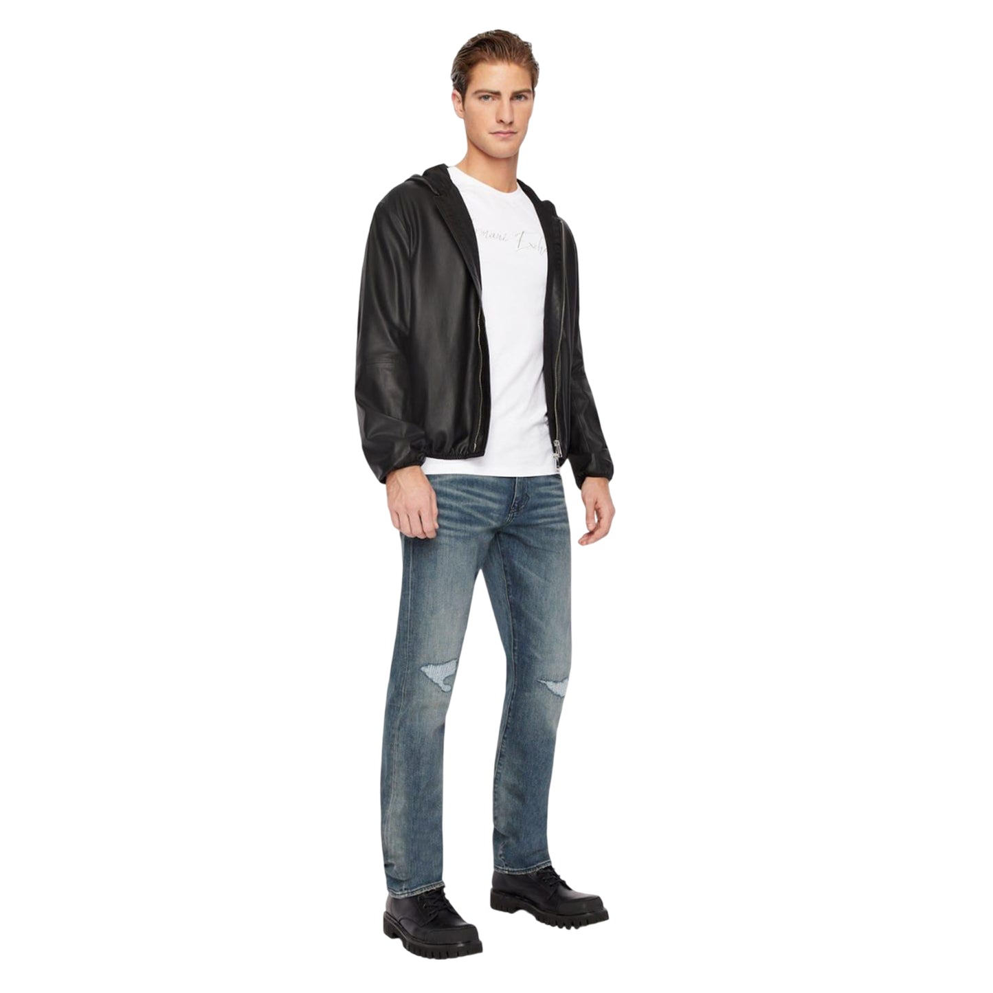 Indigo - Lifestyle - Armani Exchange Mens J13 Slim Jeans
