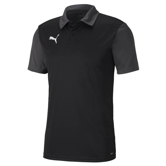 Black - Front - Puma Mens TeamGoal 23 Sideline Polo Shirt