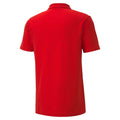 Red - Back - Puma Mens TeamGoal 23 Casuals Polo Shirt
