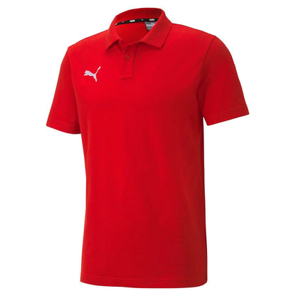 Red - Front - Puma Mens TeamGoal 23 Casuals Polo Shirt