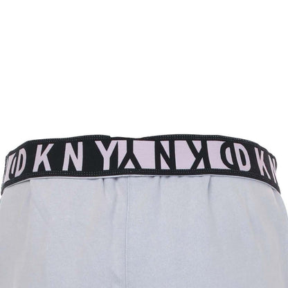 Blue - Side - DKNY Womens-Ladies Acid Wash Jogging Bottoms