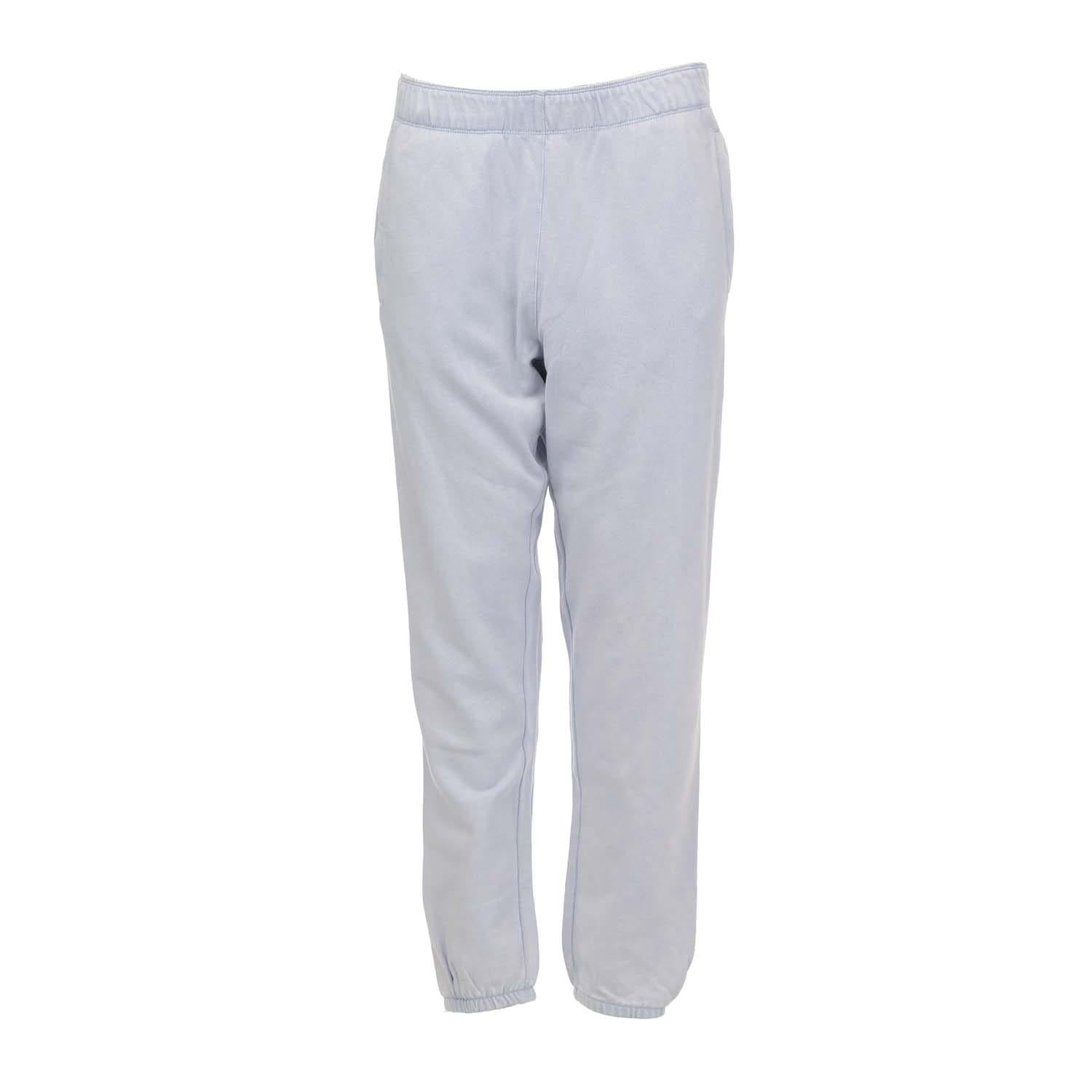 Blue - Front - DKNY Womens-Ladies Acid Wash Jogging Bottoms