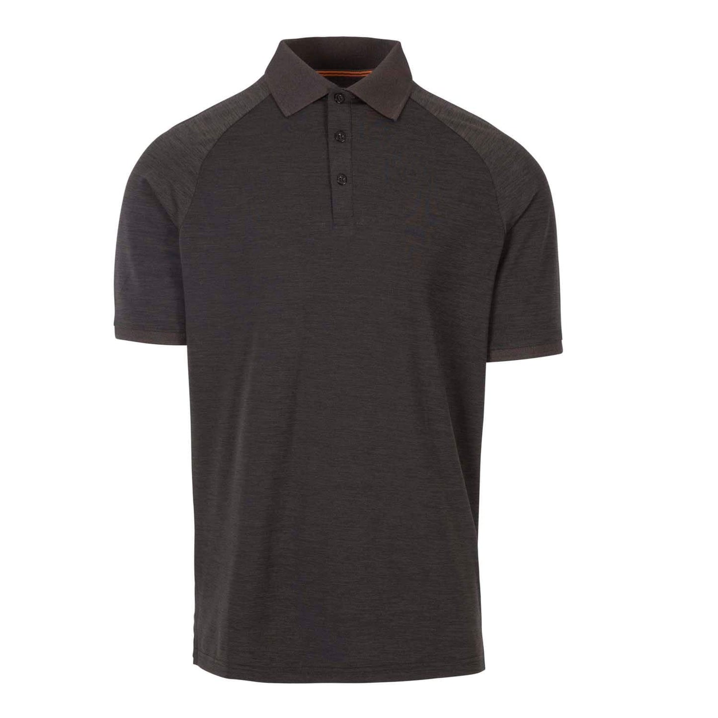 Black - Front - Trespass Mens Kelleth Polo Shirt