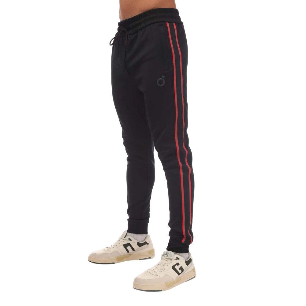 Black - Side - Blood Brother Mens Tracksuit Bottoms