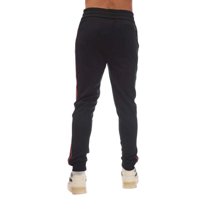 Black - Back - Blood Brother Mens Tracksuit Bottoms
