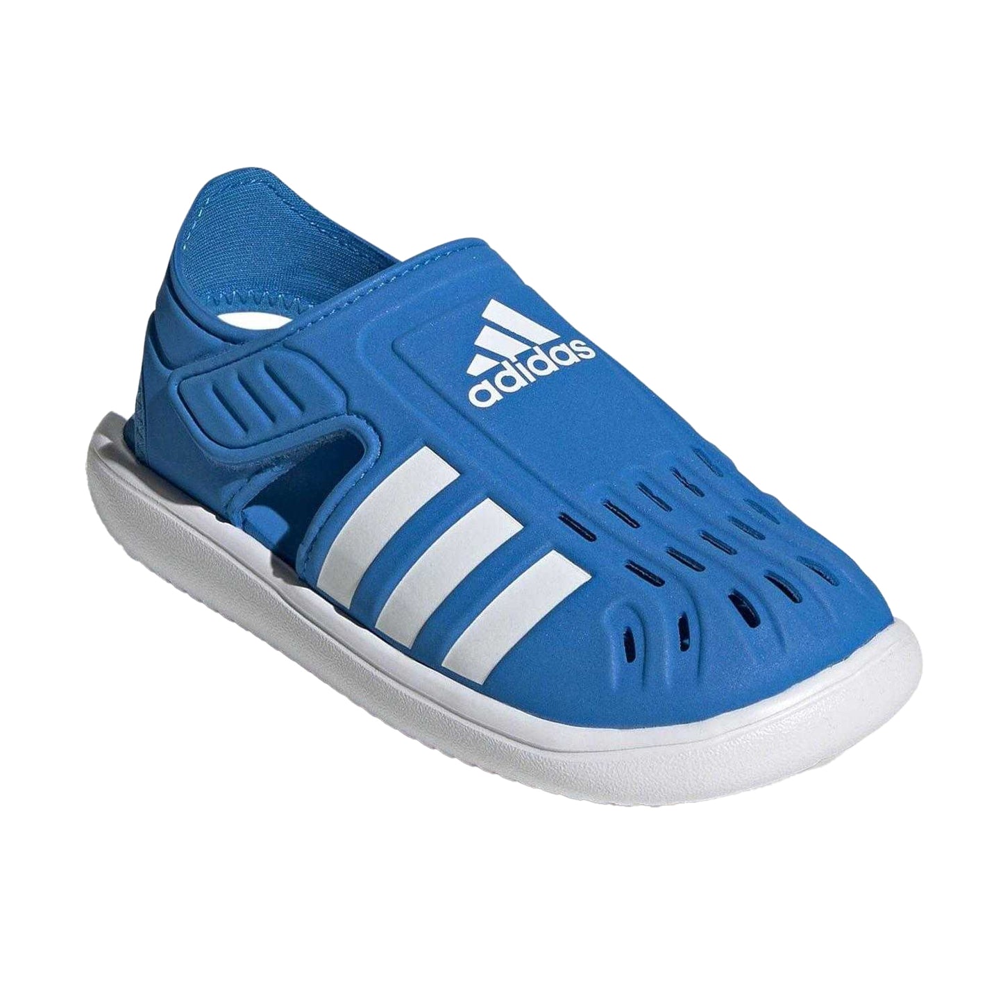 Blue - Front - Adidas Childrens-Kids Closed Toe Water Shoes
