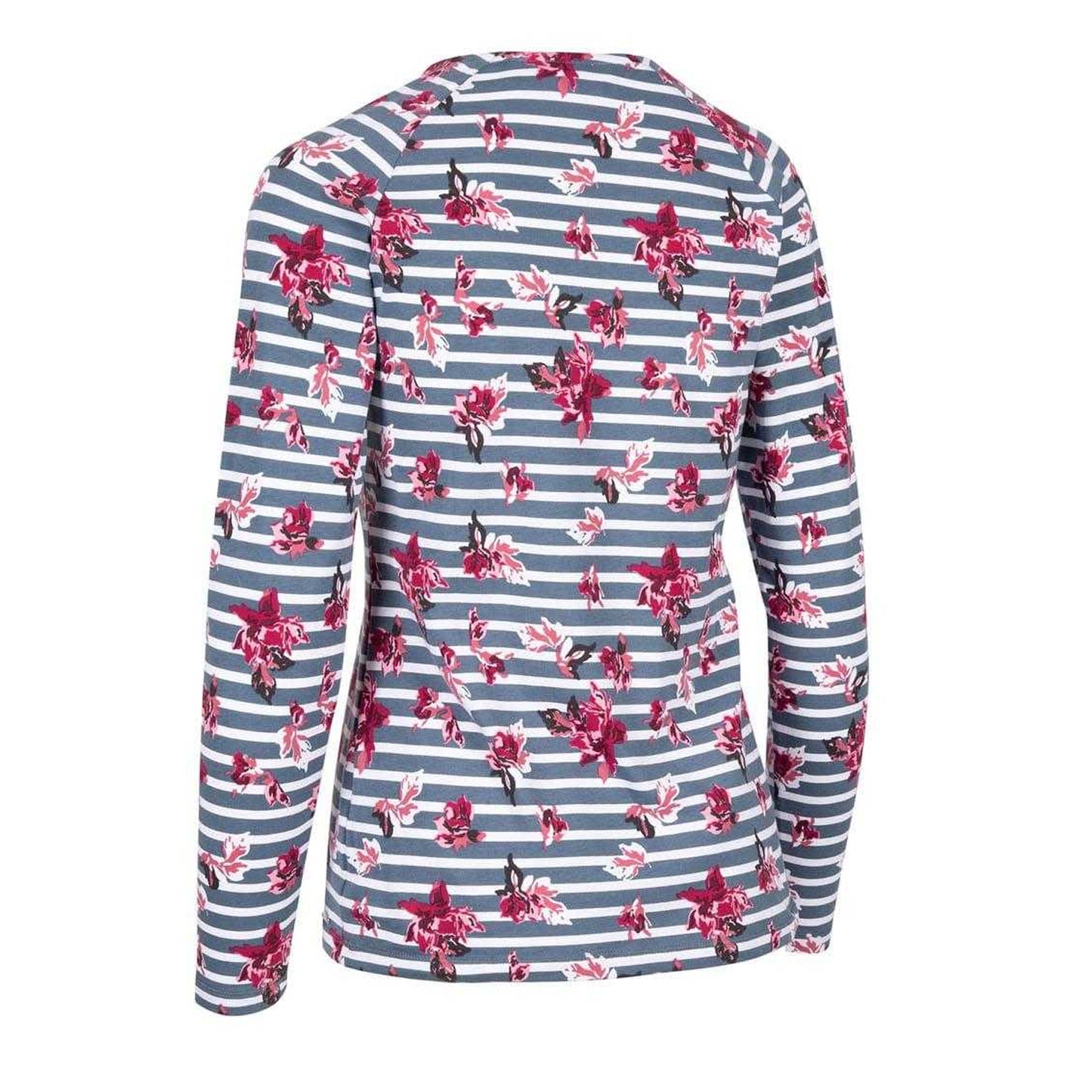 White-Pink - Back - Trespass Womens-Ladies Dellini Casual Top