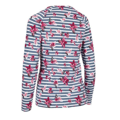 White-Pink - Back - Trespass Womens-Ladies Dellini Casual Top