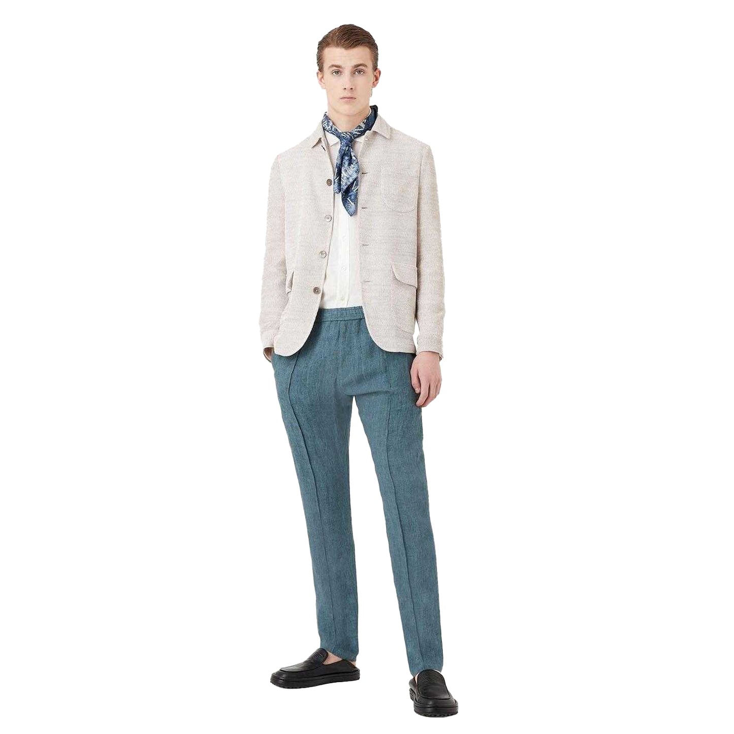 White - Pack Shot - Emporio Armani Mens Shirt