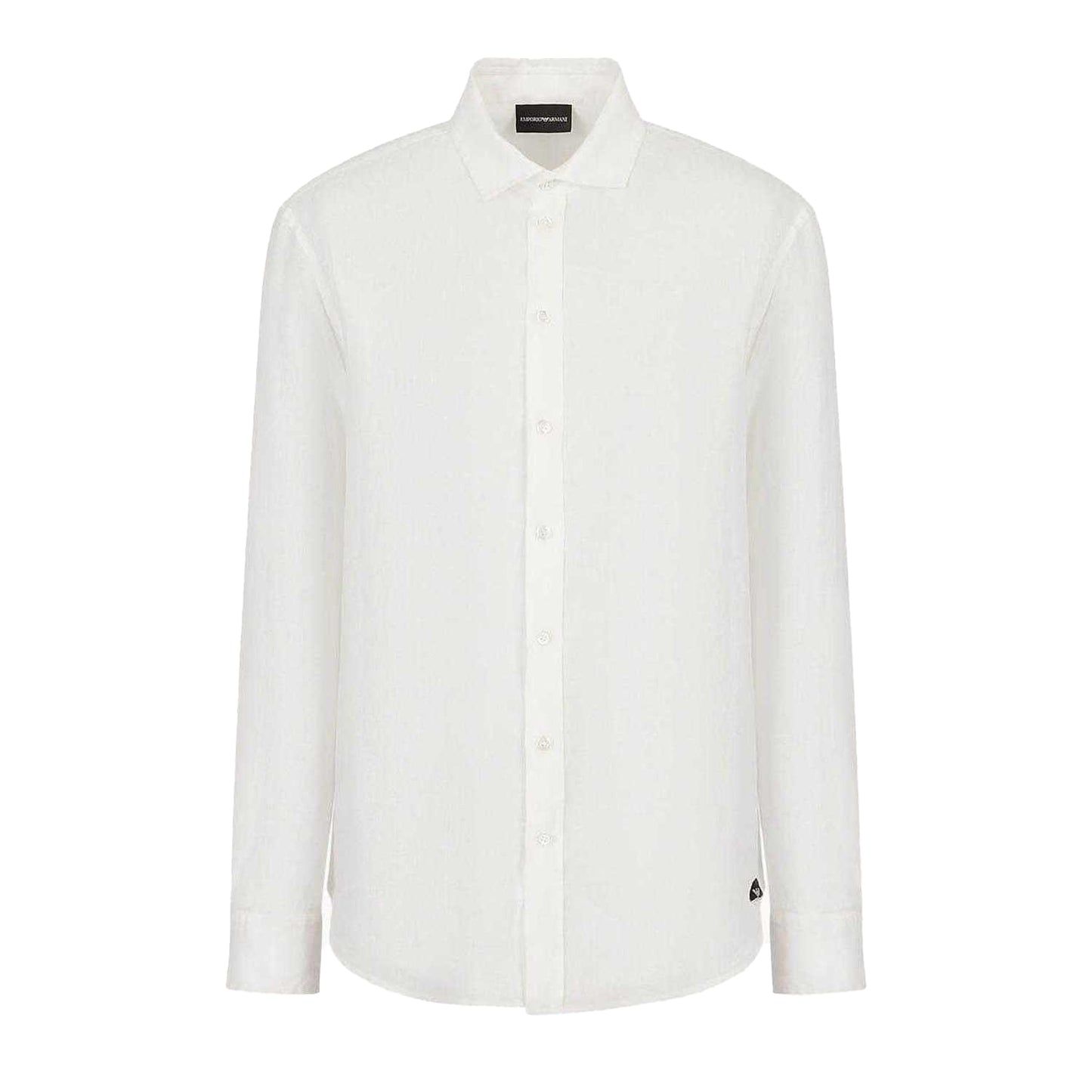 White - Front - Emporio Armani Mens Shirt