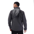 Grey - Back - Trespass Mens Soft Shell Jacket