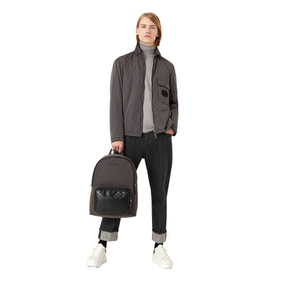 Grey - Lifestyle - Emporio Armani Mens Roll Neck Sweater Top