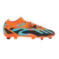 Orange - Side - Adidas Childrens-Kids Speedportal Messi.3 Firm Ground Football Boots