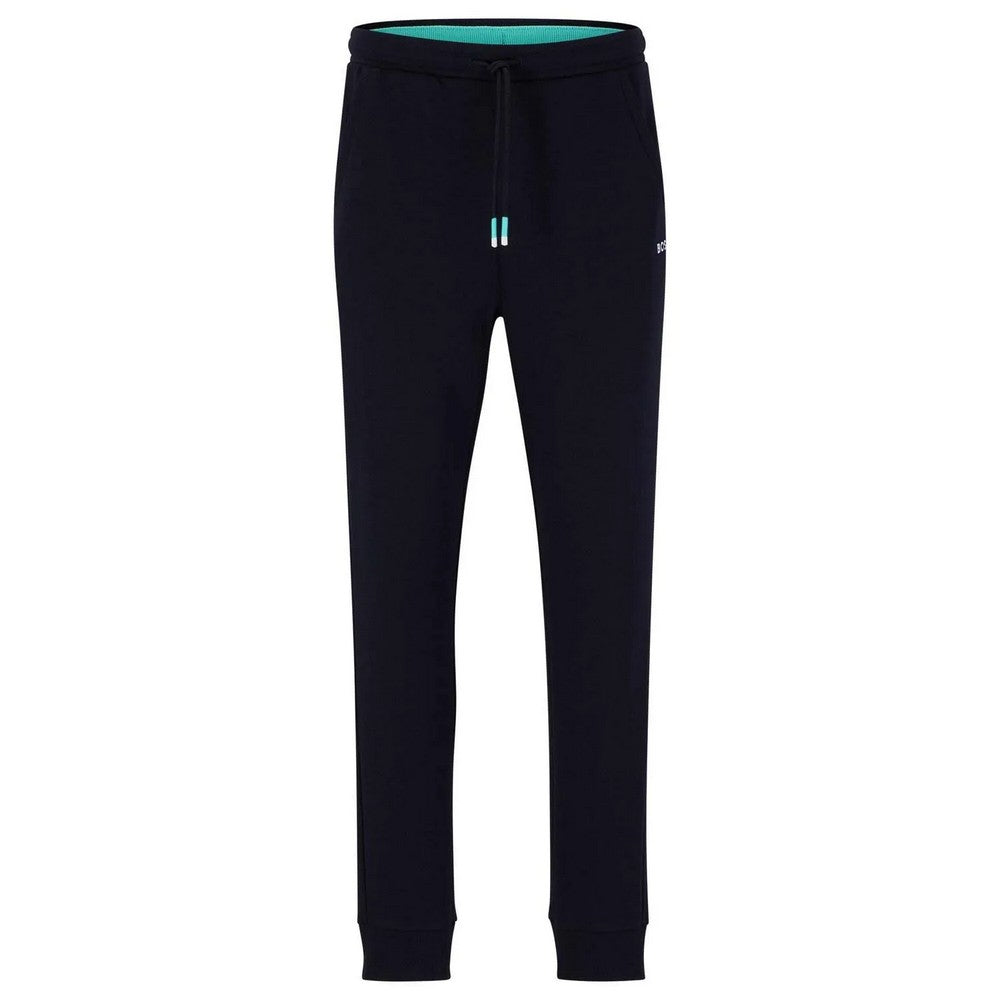 Dark Blue - Front - Boss Mens Hadiko 1 Tracksuit Bottoms