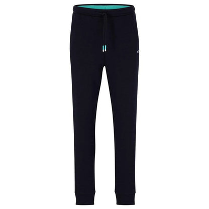 Dark Blue - Front - Boss Mens Hadiko 1 Tracksuit Bottoms