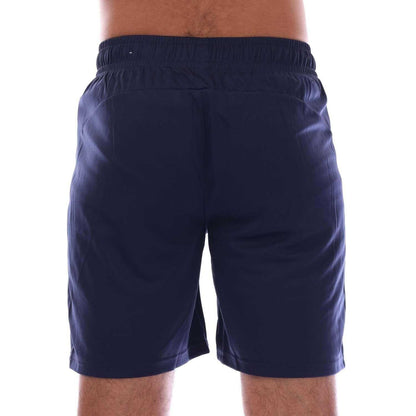 Navy - Back - Puma Mens TeamFinal Slim Training Shorts